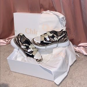 NWT Chloé Sonnie raises sole sneakers